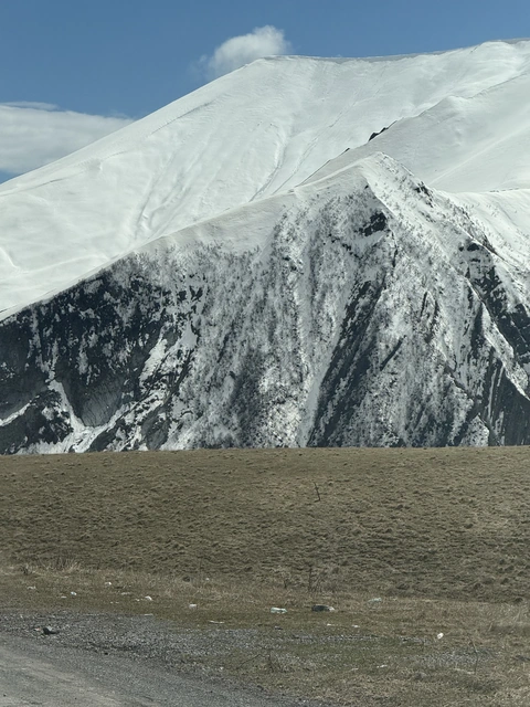 Snow-covered mountain